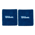 Muñequeras Cortas Wilson Azul Marino 2025 (x2)