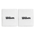 Muñequeras Cortas Wilson Blanco 2025 (x2)