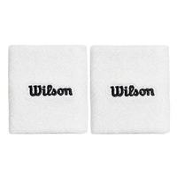 Muñequeras Cortas Wilson Blanco 2025 (x2)