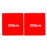 Muñequeras Cortas Wilson Rojo 2025 (x2)