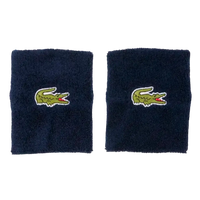 Muñequeras Lacoste Azul Marino (Pack x2)