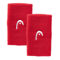 Muñequeras Largas Head Rojo (Pack x2)