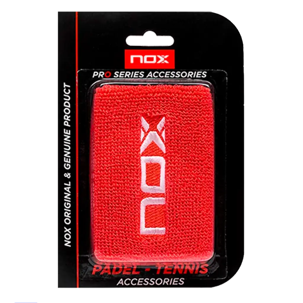 Muñequeras Nox Roja (Pack x2)