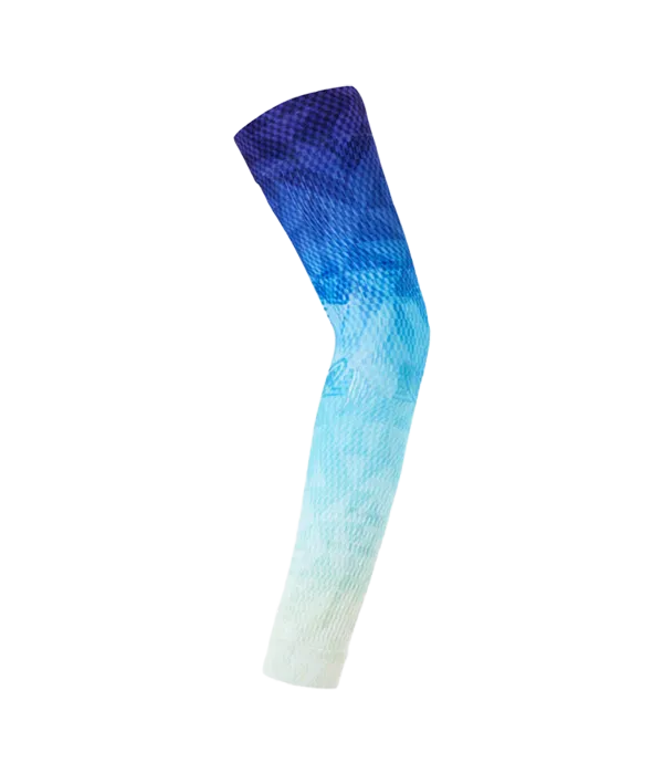 Arm Sleeves Compression Floky No Strain Fusion Light Blue