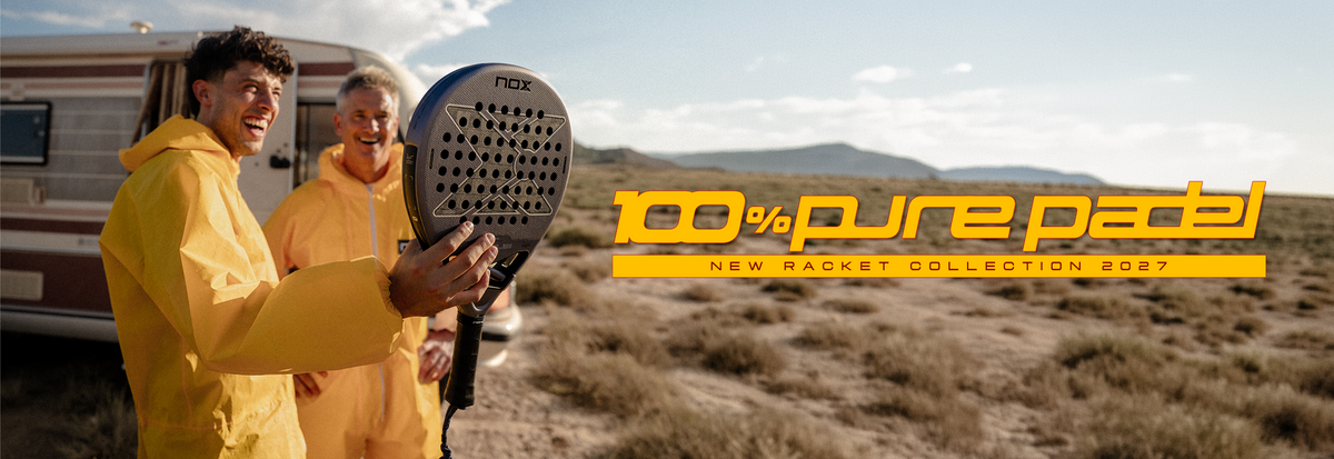 NOX 2027 100% Pure Padel banner escritorio