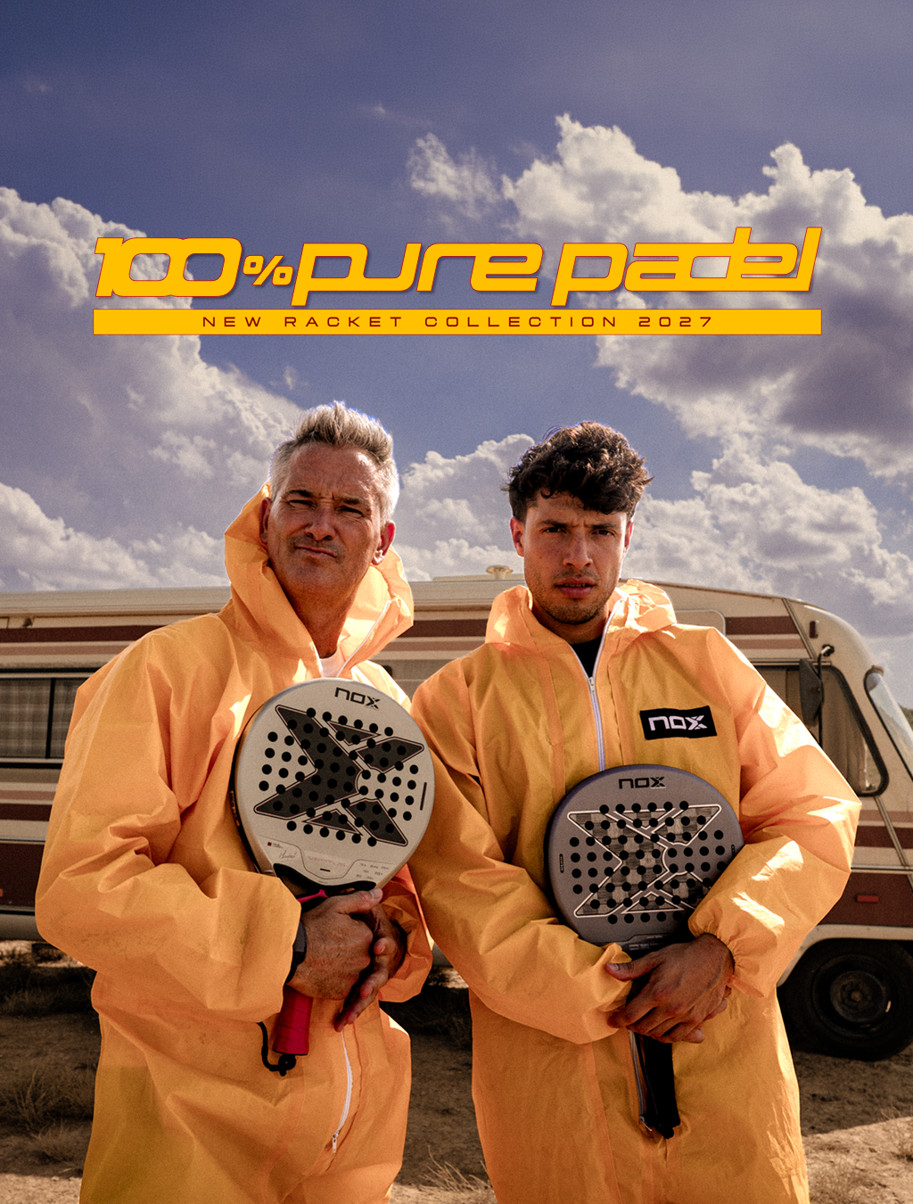 NOX 2027 100% Pure Padel banner movil