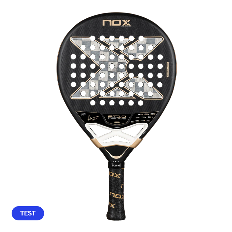 TEST Padel Schläger Nox AT10 Genuis 18K von Agustin Tapia 2026