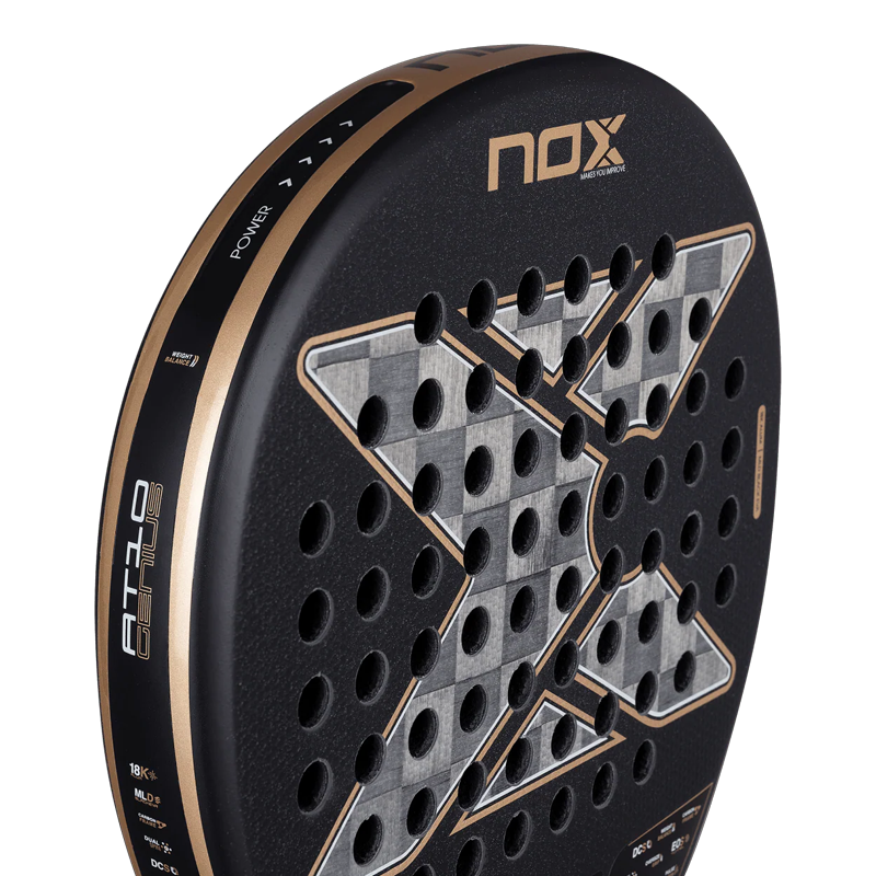 NOX Padel Racket AT10 Genius 18K by Agustin Tapia 2026