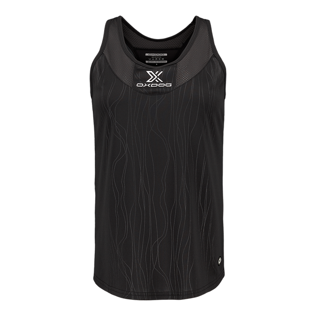 Maglietta Bretelle Oxdog Tiebreak Donna Nero