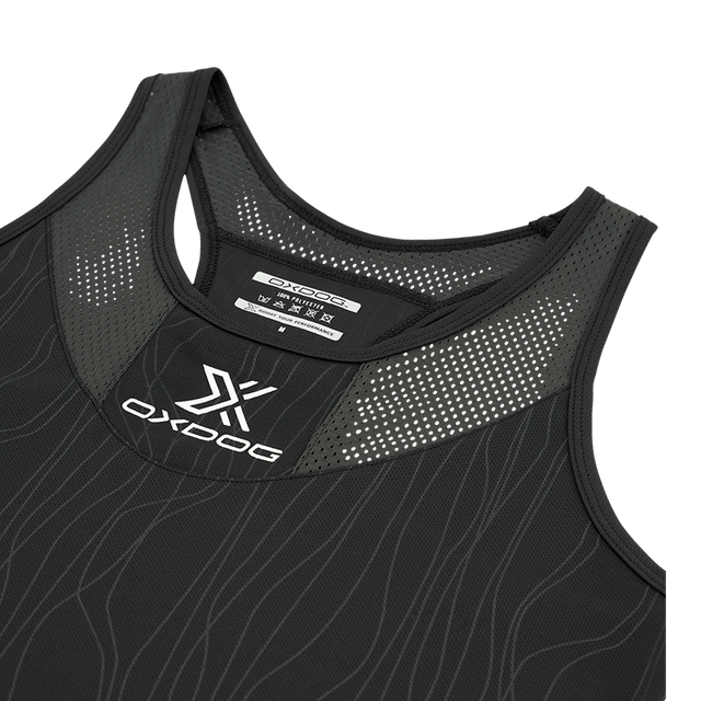 Maglietta Bretelle Oxdog Tiebreak Donna Nero