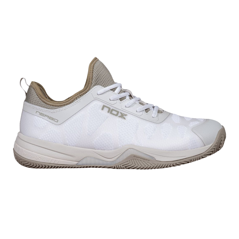 Chaussures de padel Nox Nerbo Blanc/Vétiver 2026