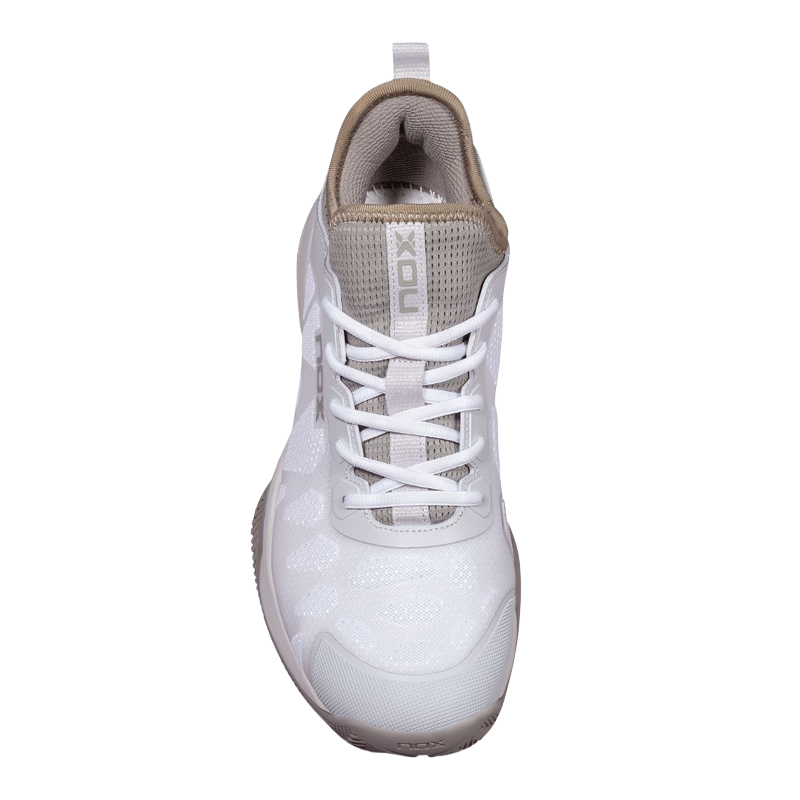 Chaussures de padel Nox Nerbo Blanc/Vétiver 2026