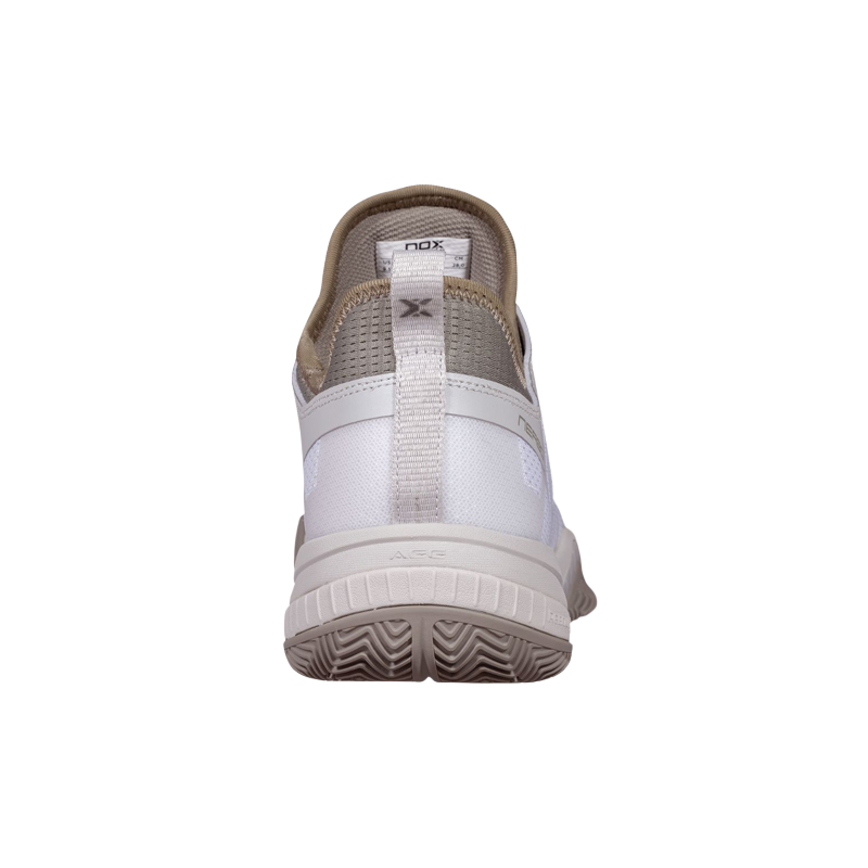Chaussures de padel Nox Nerbo Blanc/Vétiver 2026