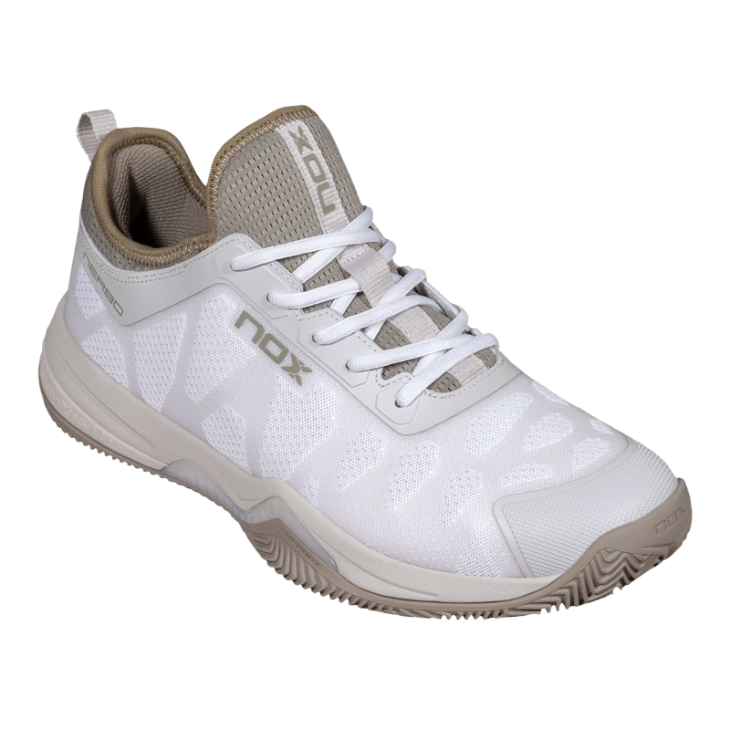 Chaussures de padel Nox Nerbo Blanc/Vétiver 2026