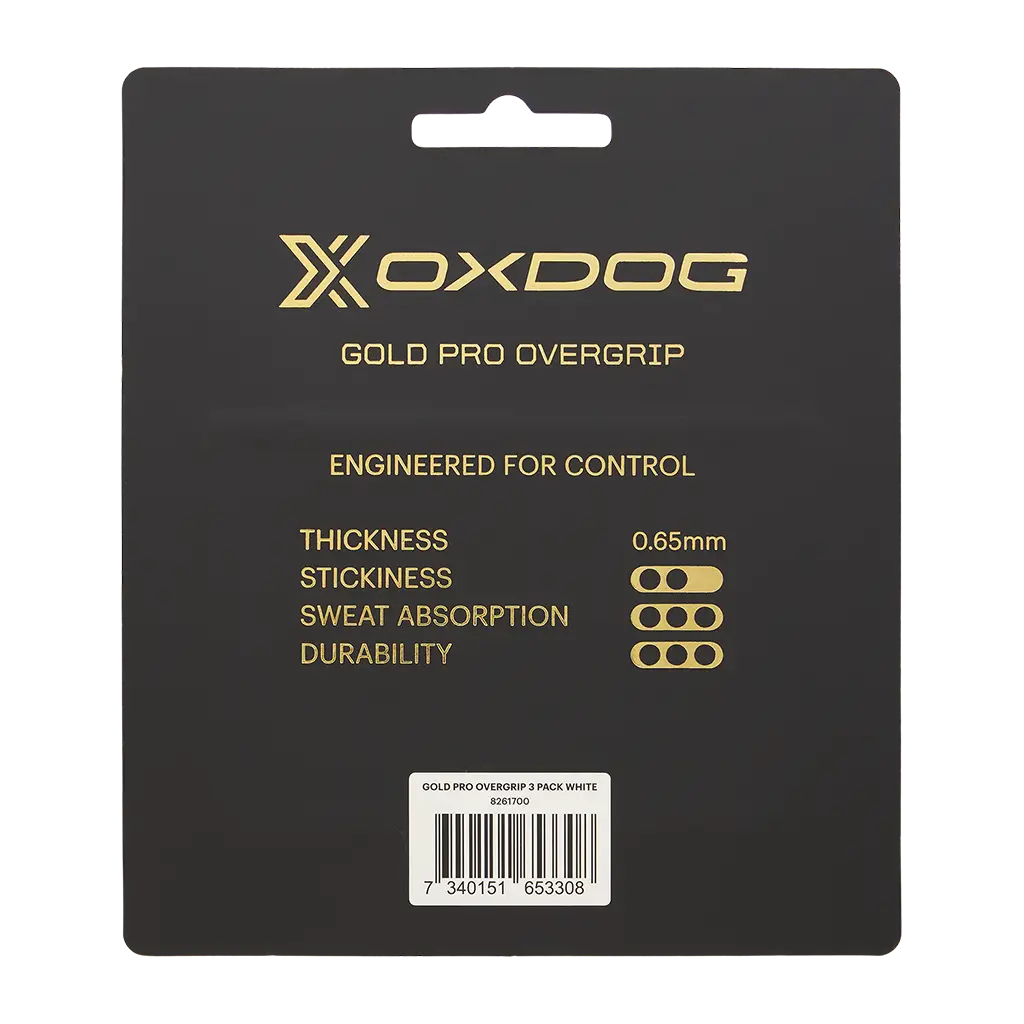 Overgrip Oxdog Gold Pro Blanco (Pack x3)
