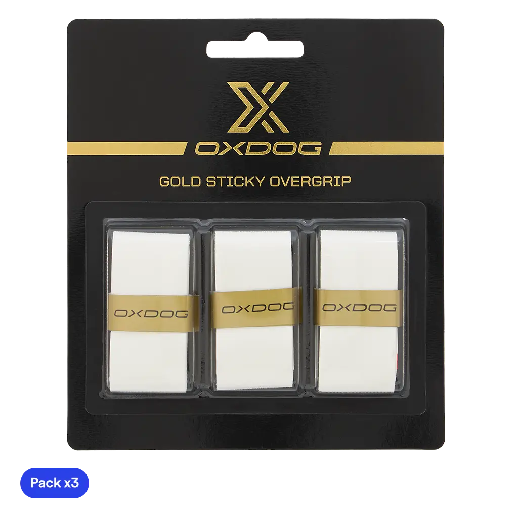Overgrip Oxdog Gold Sticky White (Pack x3)