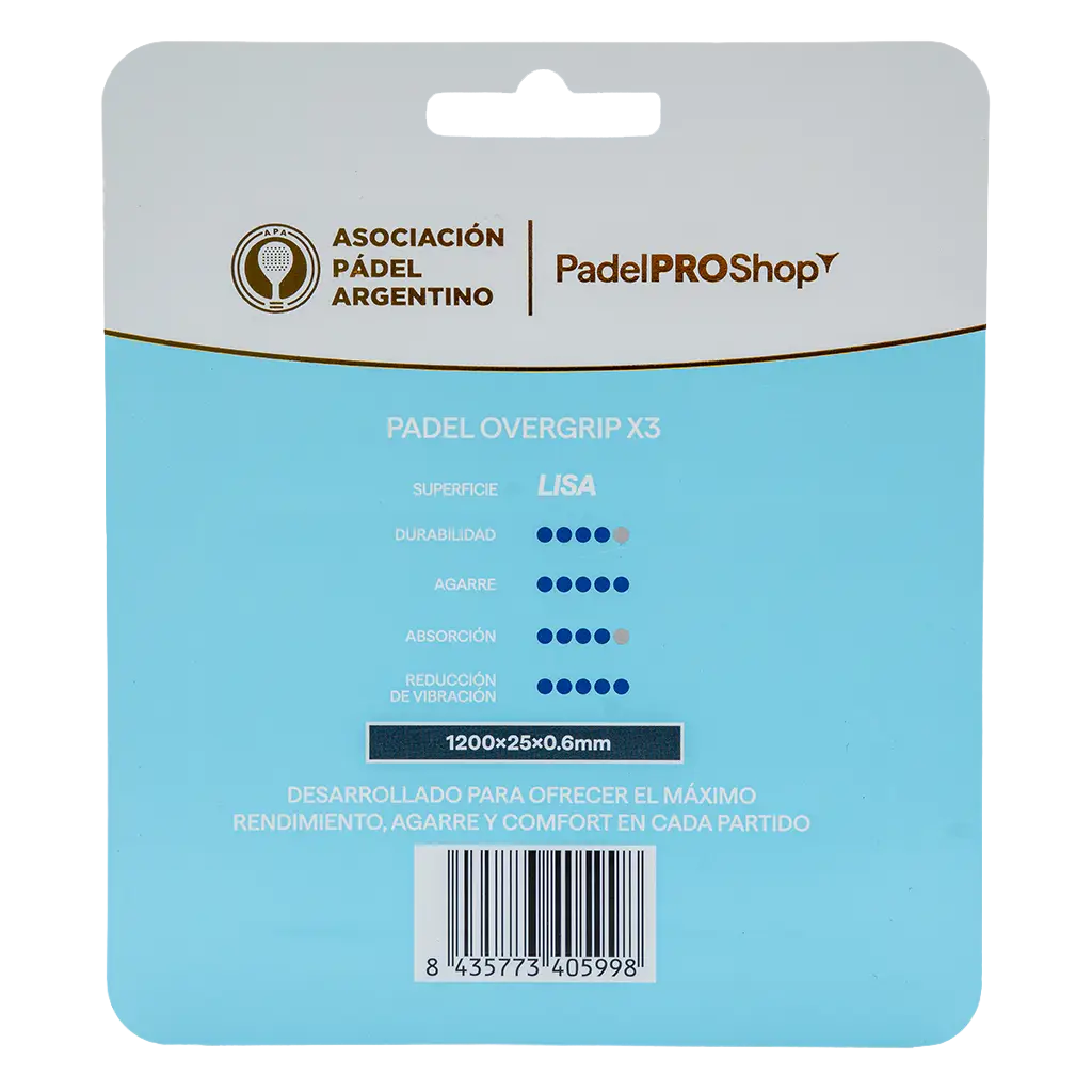 Overgrip PadelPROShop Argentina (Pack x 3)