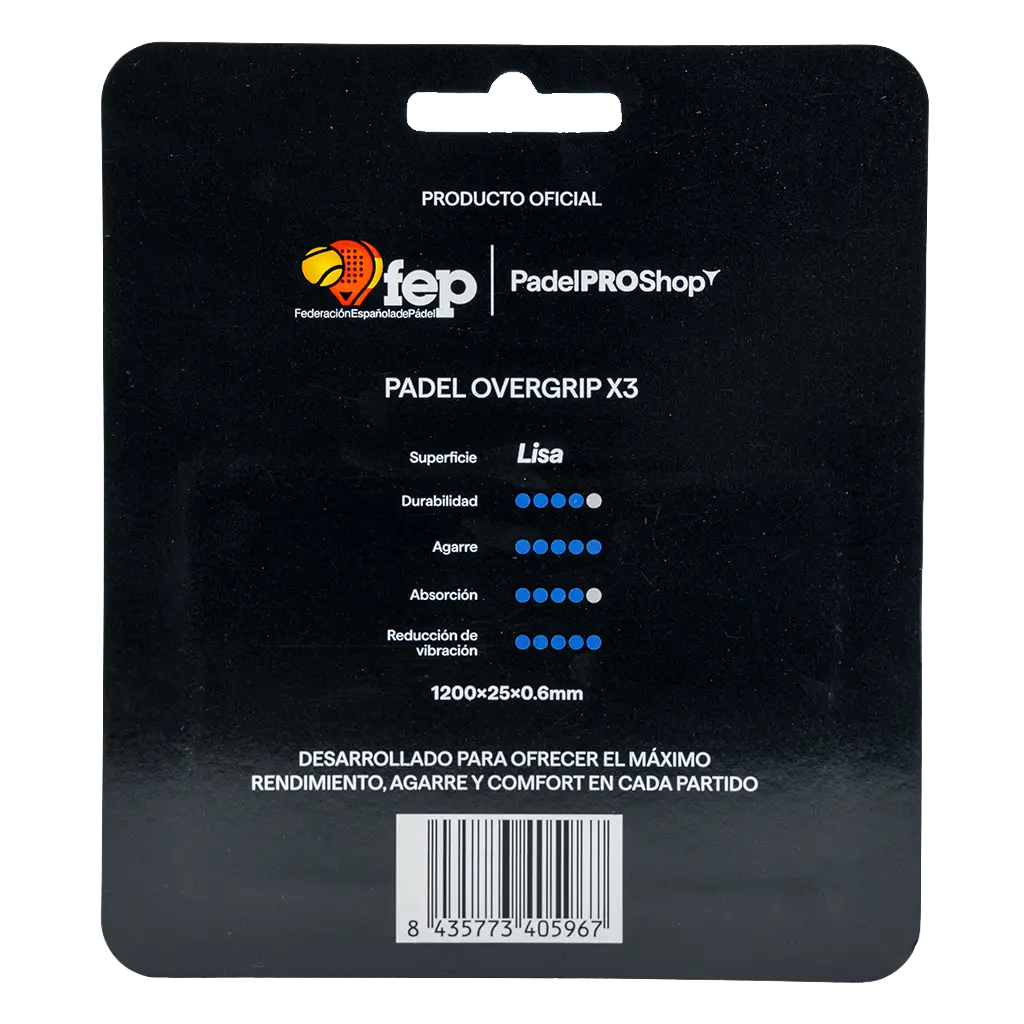 Overgrip PadelPROShop España (Pack x 3)