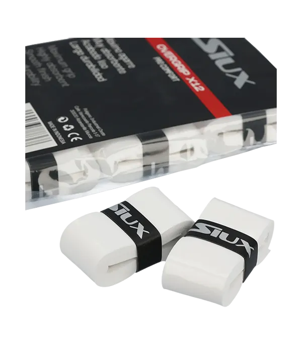 Overgrip Siux Pro Comfort Plain White (Pack x12)