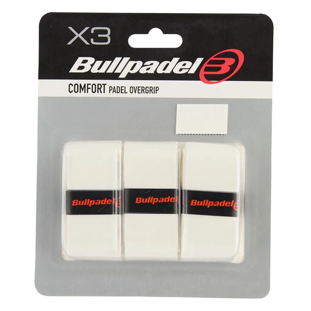 Overgrips Bullpadel GB1200 Comfort Blanco (Pack x3)