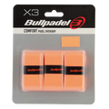 Overgrips Bullpadel GB1200 Comfort Naranja Flúor (Pack x3)