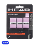 Overgrips HEAD Padel Pro Rosa (Pack x3)