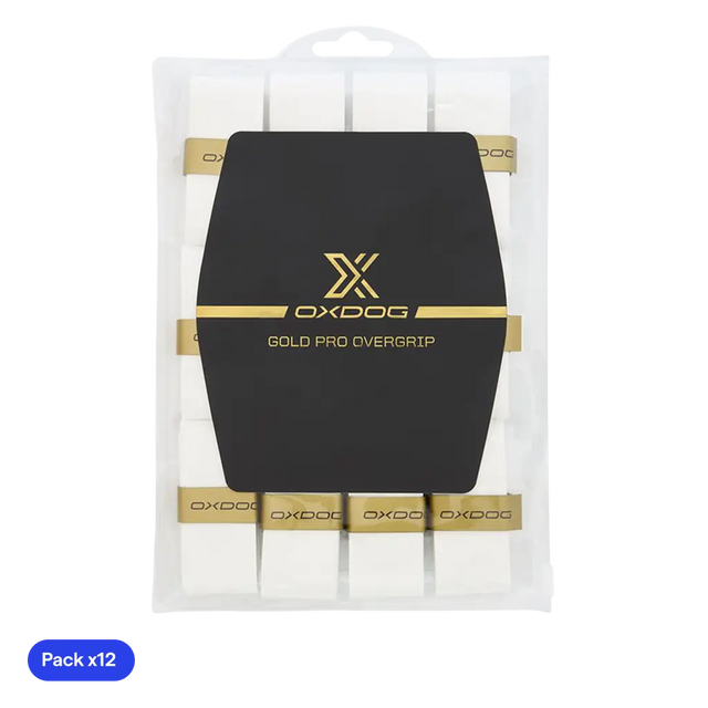 Overgrips Oxdog Gold Pro White (Pack x12)