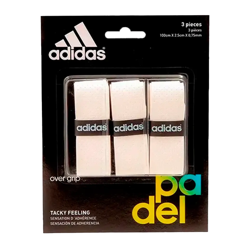Overgrips Adidas Perforado Blanco (Pack x3)

