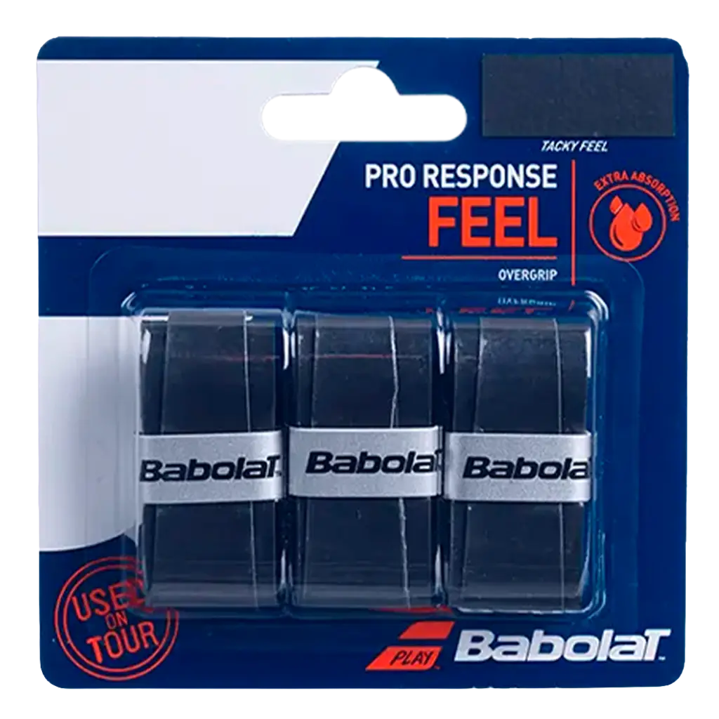 Overgrips Babolat Pro Response Negro (Pack x3)
