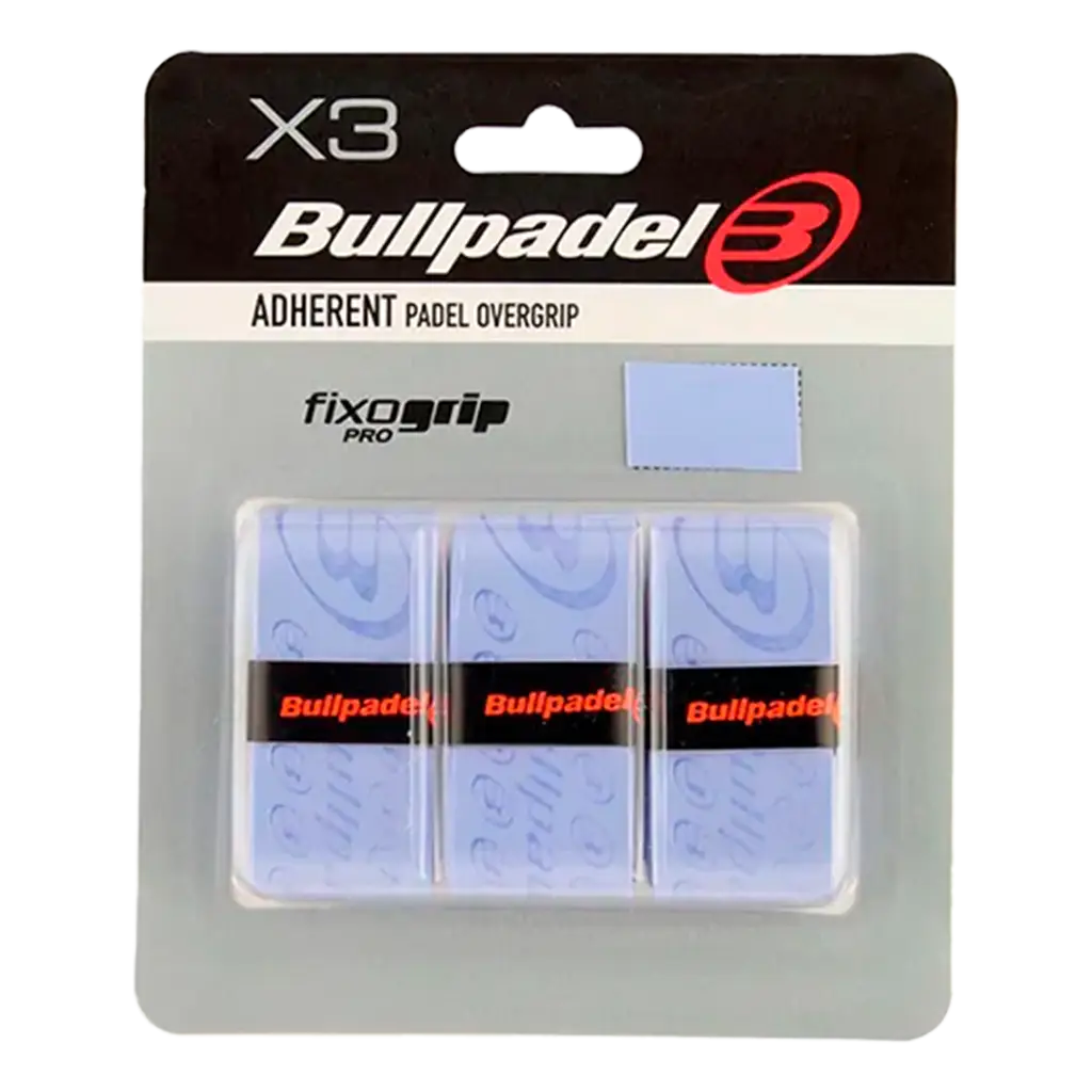 Overgrips Bullpadel GB1202 Adherent Azul Celeste (Pack x3)