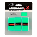 Overgrips Bullpadel GB1705 Thin/Absorbent Verde (Pack x3)