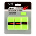 Overgrips Bullpadel GB1705 Thin/Absorvent Amarillo Fluor (Pack x3)

