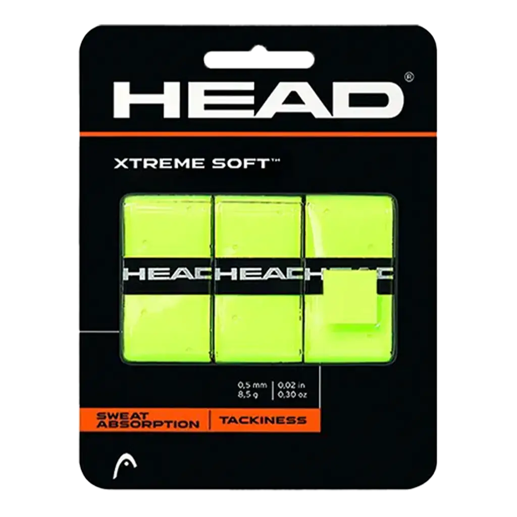 Overgrips Head XtremeSoft Amarillo (Pack x3)