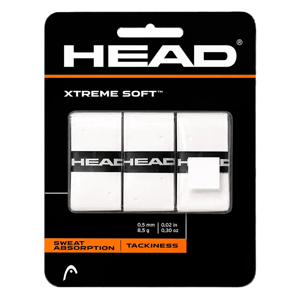 Overgrips Head XtremeSoft Blanco (Pack x3)