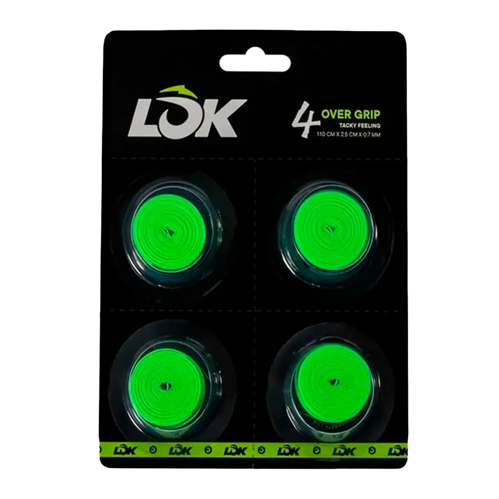 Overgrips LOK Green (Pack x4)