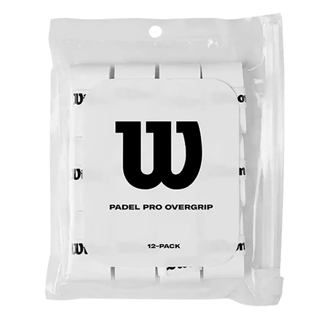 Overgrips Wilson Padel Pro Blanco (Pack x12)