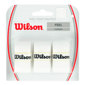 Overgrips Wilson Pro Perforado Feel Blanco (Pack x3)
