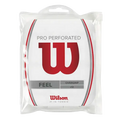Overgrips Wilson Pro Perforados Feel Blancos (Pack x12)

