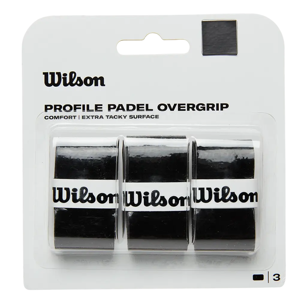 Overgrips Wilson Profile Negro (Pack x3)