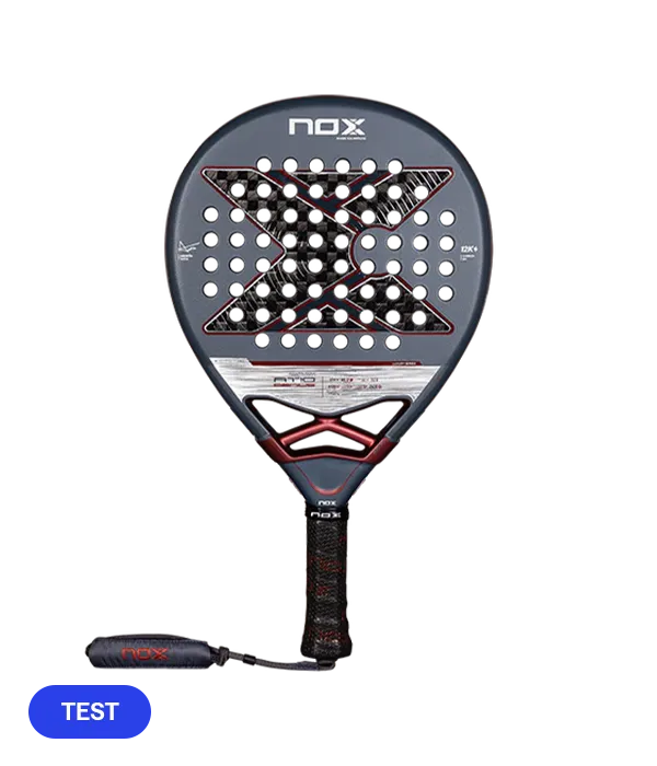 Raquete de padel de TEST NOX AT10 Genius 12K 2025 Agustín Tapia