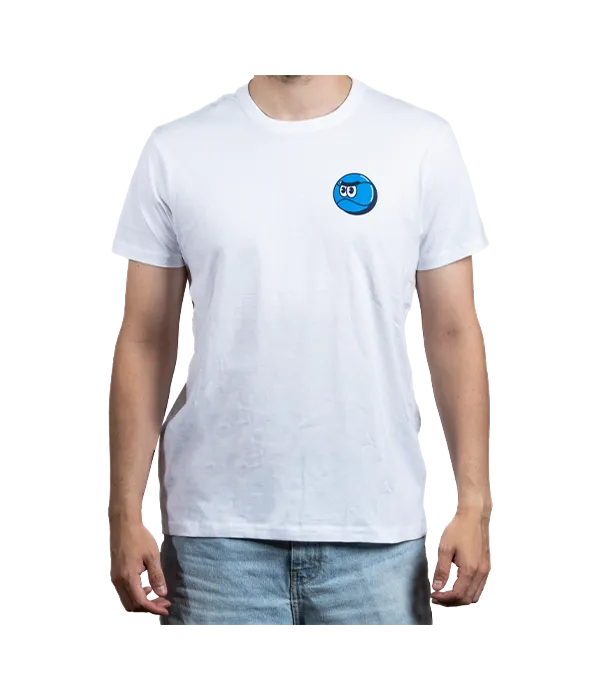 T-shirt Summer Padel Ball White