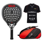 Pack Stupaczuk negro 2026: Pala Siux Electra Pro Rulo 2.0 + Camiseta Siux Electra X Stupa Negro + Paletero
