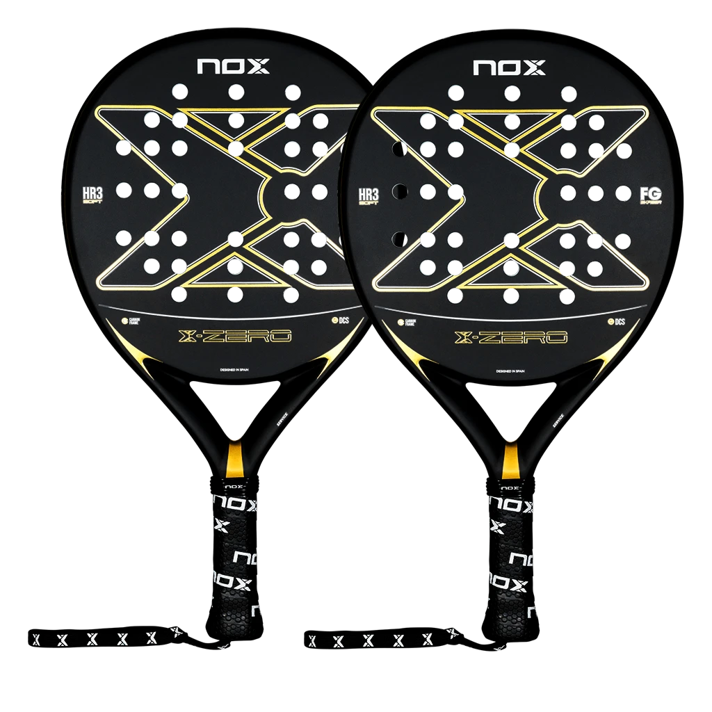 Pack Duo Nox X-Zero Gold Noir/Or (Exclusivités PadelPROShop)