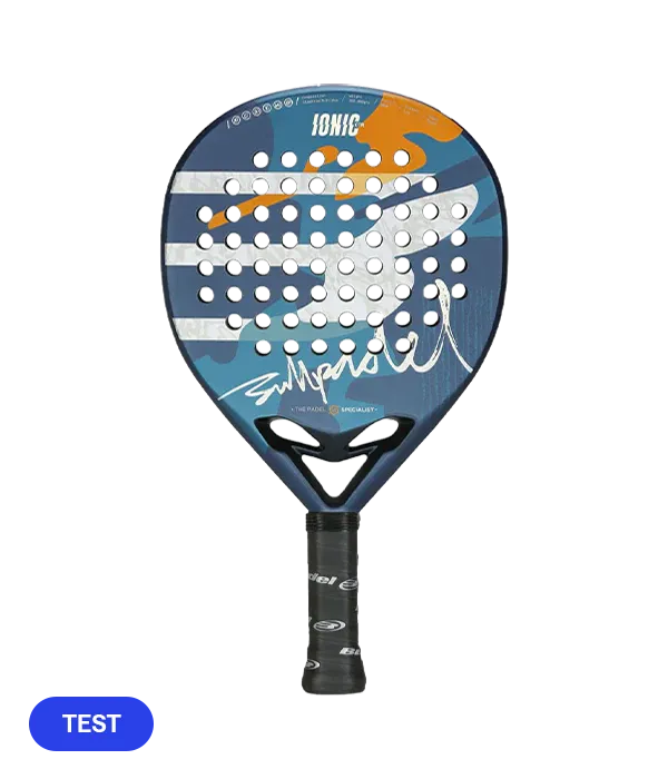 Pala de TEST Pala Bullpadel Ionic Control 2025