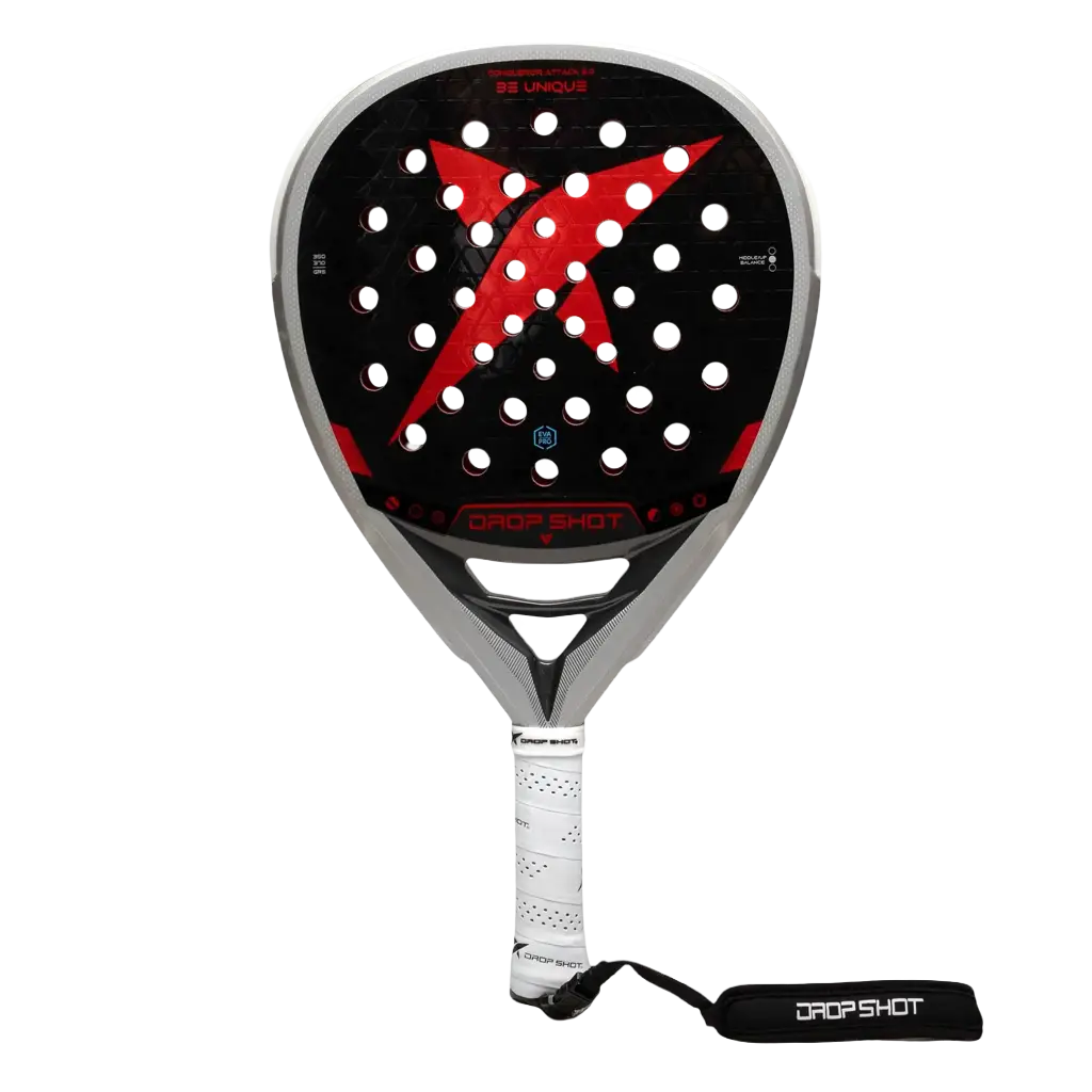 Cheep Racket Drop Shot Padel Racket Conqueror Attack 2.0 | PadelPROShop