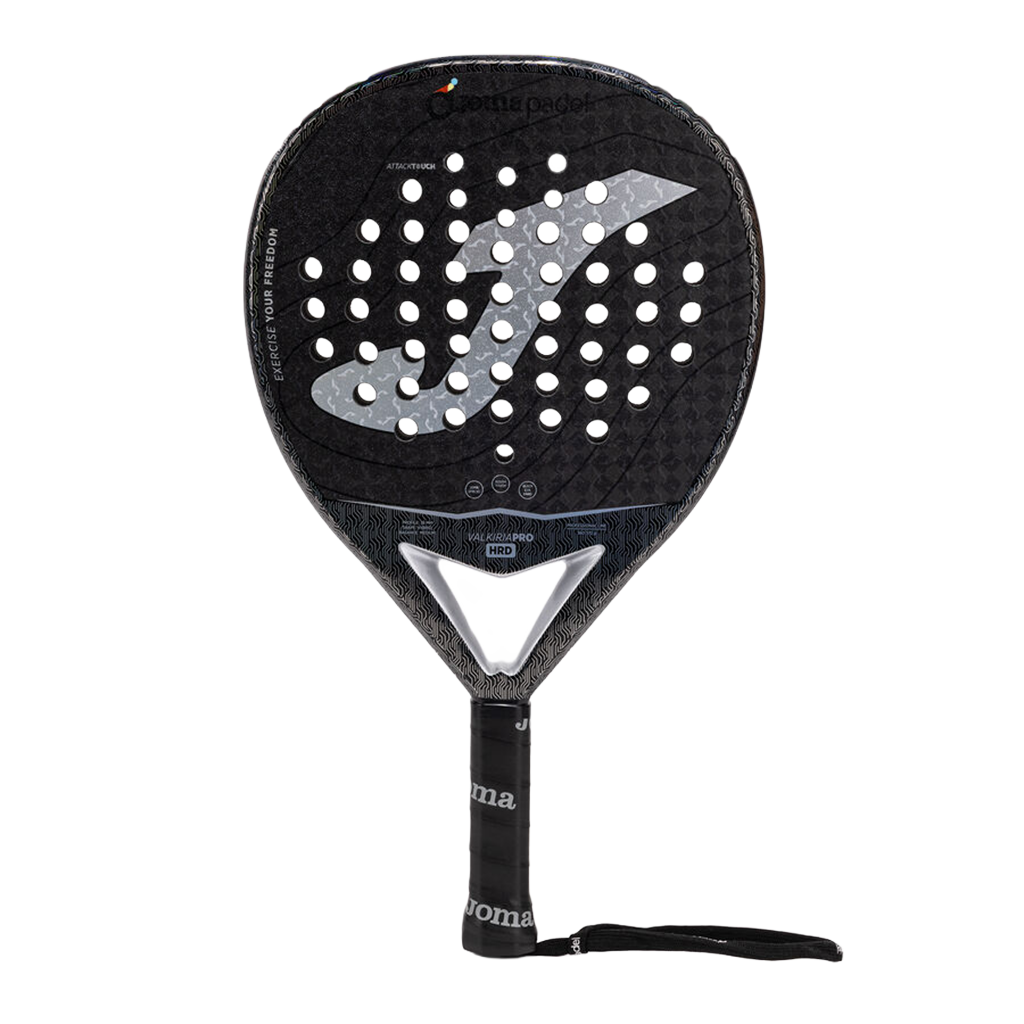 Padel Schläger Joma Valkiria Pro HRD Black/Grau 2026