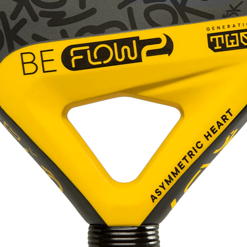 Raquete de Padel Lok Be Flow Gen 2 Amarelo/Azul 2026