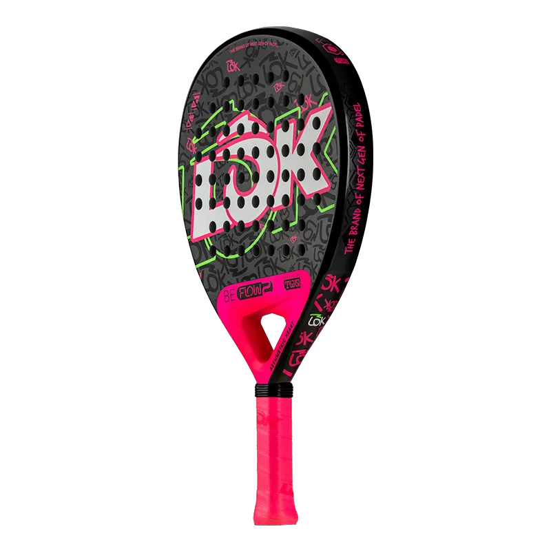 Lok Padel Racket Be Flow Gen 2 Pink/Green 2026