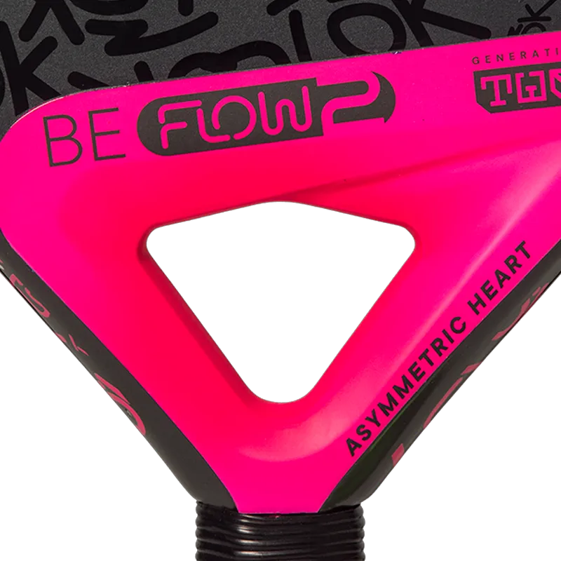 Raquette Lok Be Flow Gen 2 Rose/Vert 2026