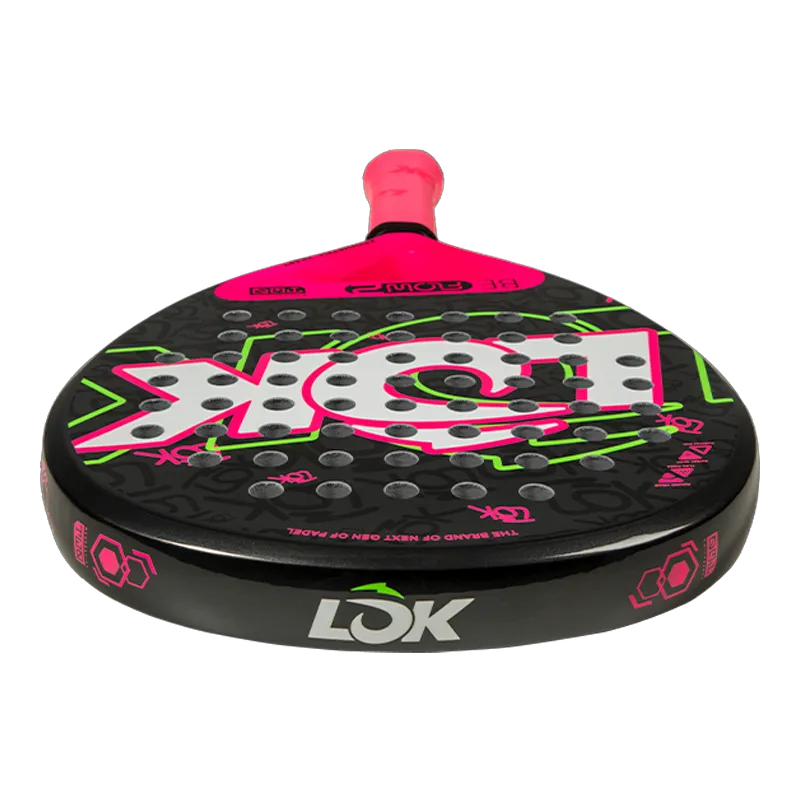 Raquette Lok Be Flow Gen 2 Rose/Vert 2026